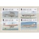 GIBRALTAR 2006 AVIONES SERIE COMPLETA DE ESTAMPILLAS NUEVAS MINT
